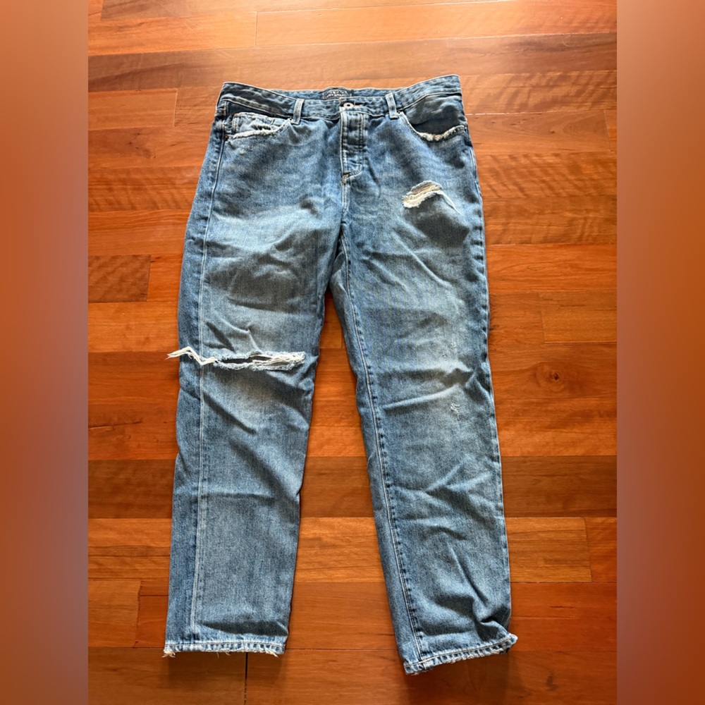 Lucky Brand Light sienna slim boyfriend jeans